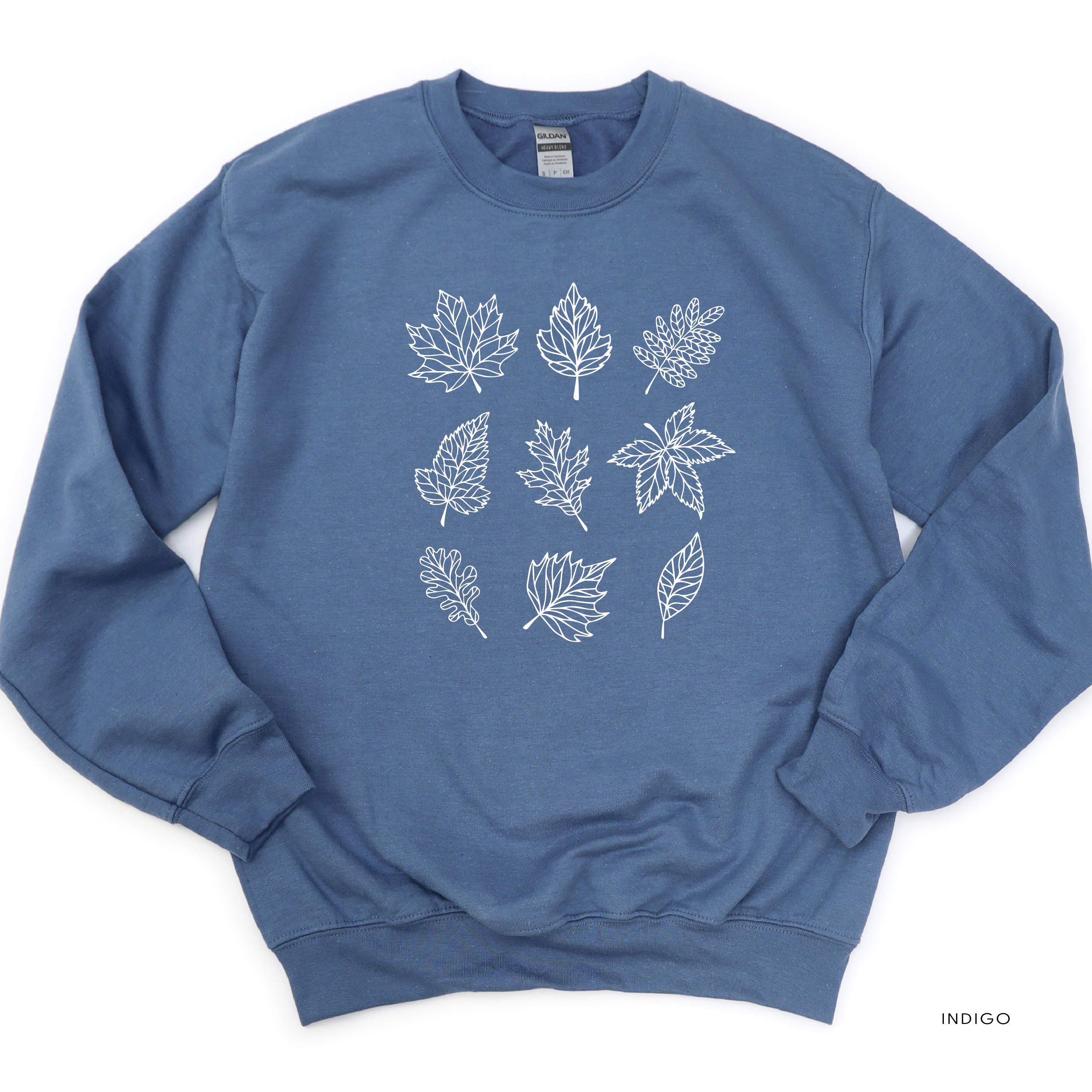 Fall Leaves - BASIC Fleece Little Mama Shirt Shop LLC