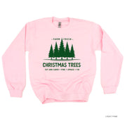 Farm Fresh Christmas Trees - BASIC Fleece Little Mama Shirt Shop LLC