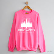 Farm Fresh Christmas Trees - BASIC Fleece Little Mama Shirt Shop LLC