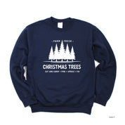 Farm Fresh Christmas Trees - BASIC Fleece Little Mama Shirt Shop LLC