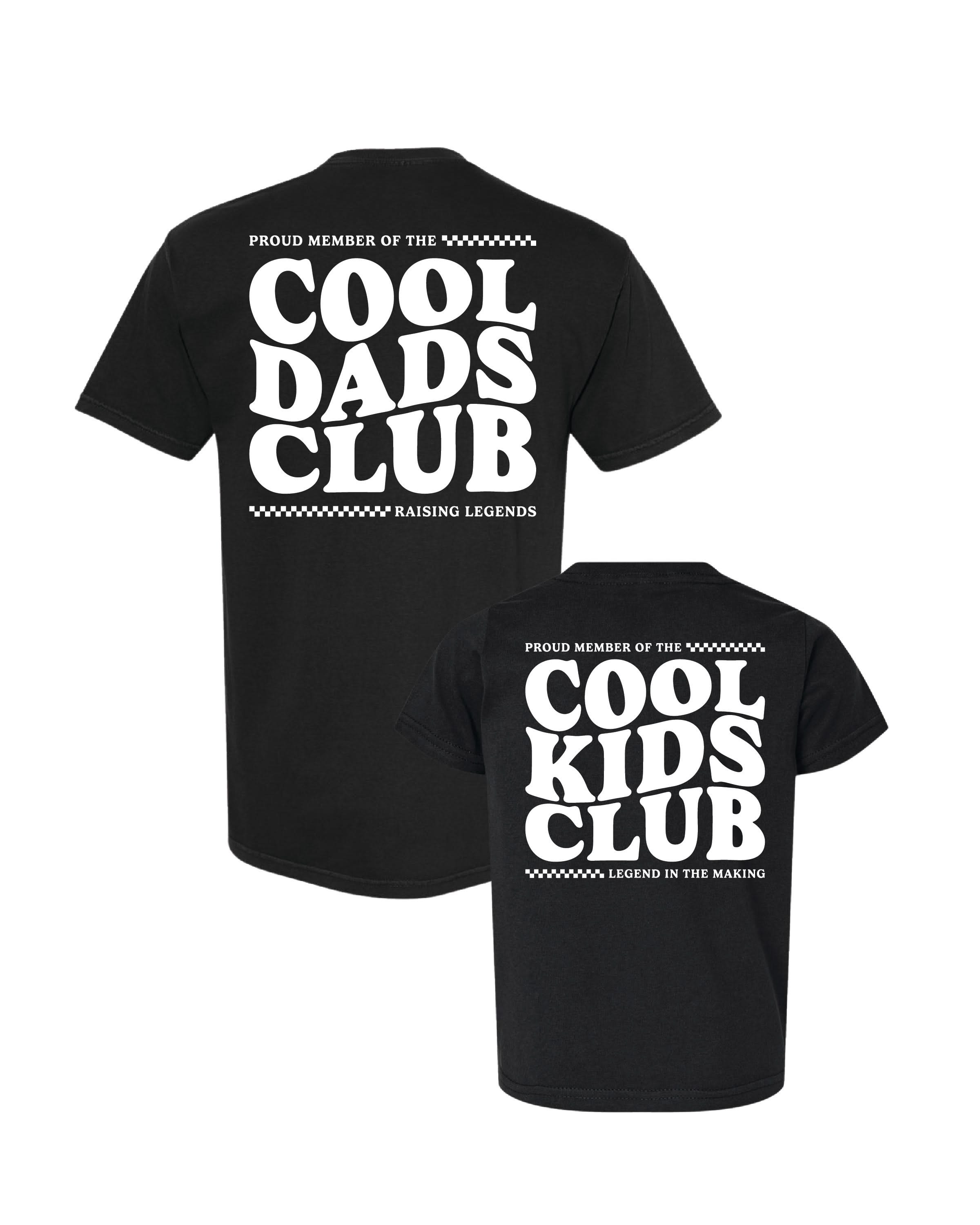 Proud Member of the Cool Dads/Cool Kids Club - Comfort Colors Tee Set | Little Mama Shirt Shop Little Mama Shirt Shop