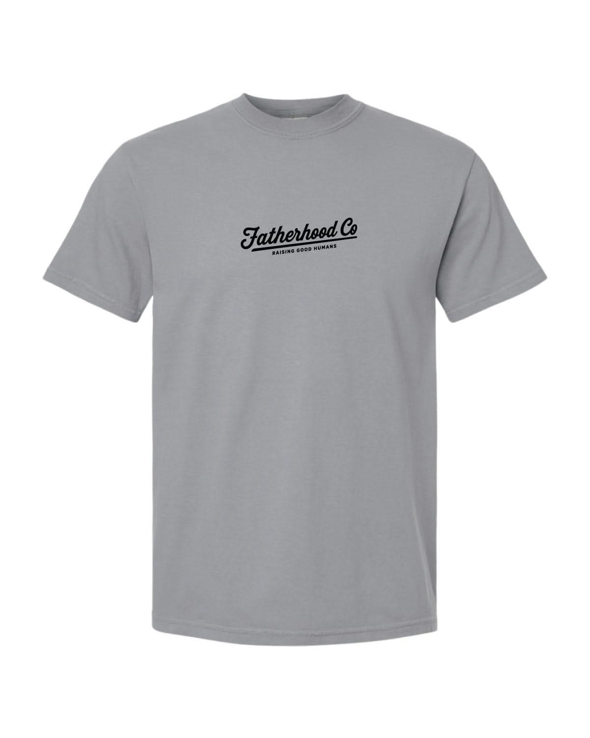 Fatherhood Co. Raising Good Humans - Comfort Colors Tee | Little Mama Shirt Shop Little Mama Shirt Shop