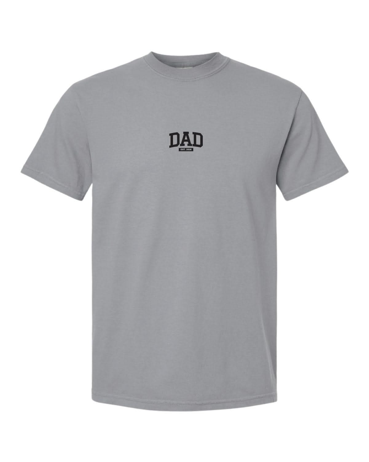Custom Dad Name and Est. Year Tee  - Comfort Colors Tee | Little Mama Shirt Shop Little Mama Shirt Shop