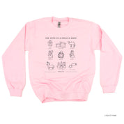 For Unto Us A Child Is Born - BASIC Fleece Little Mama Shirt Shop LLC