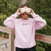 Embroidered Basic Fleece Crewneck - Four Fall Favorites Little Mama Shirt Shop LLC
