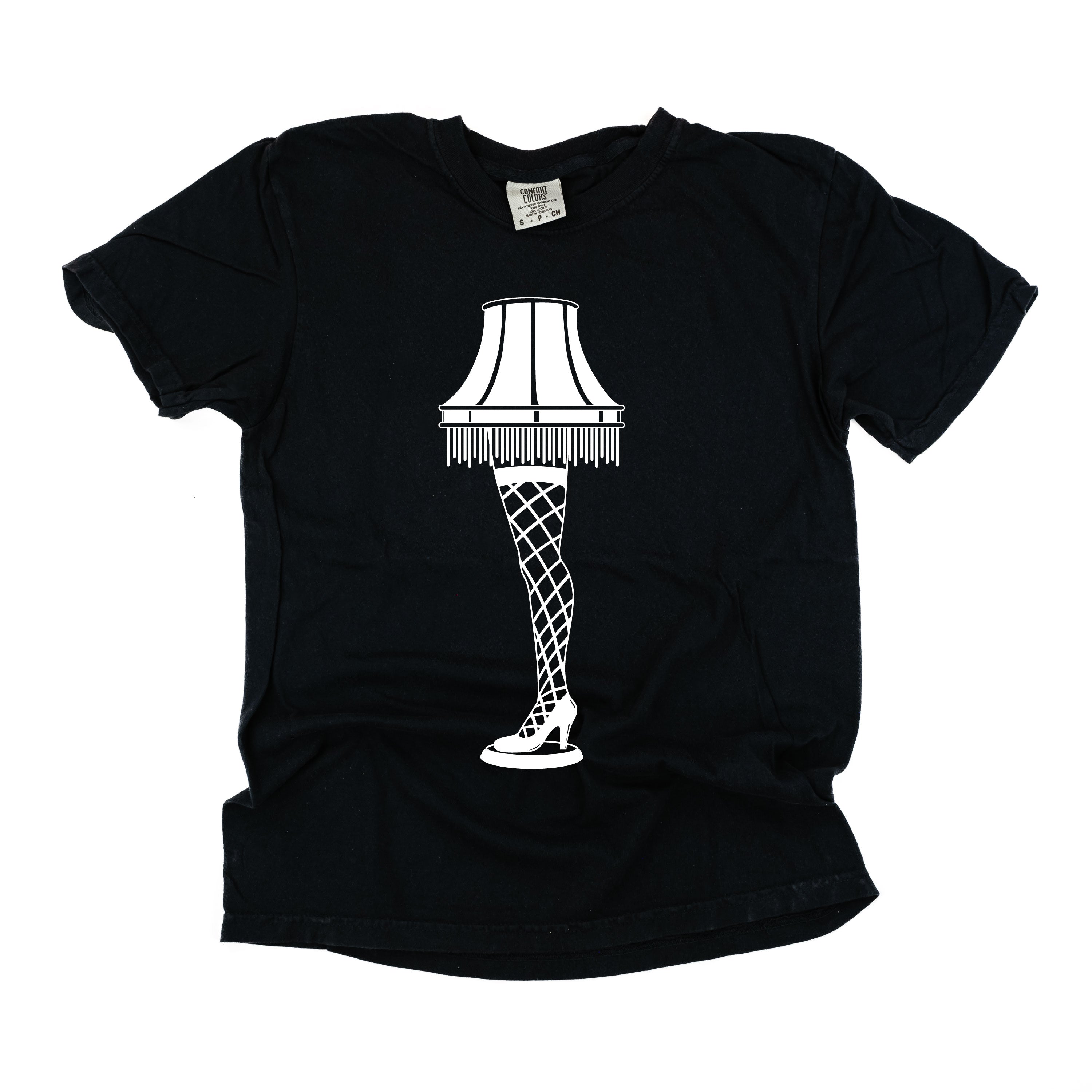 Leg Lamp - FRAGILE (f&b) - Comfort Colors Tee Little Mama Shirt Shop