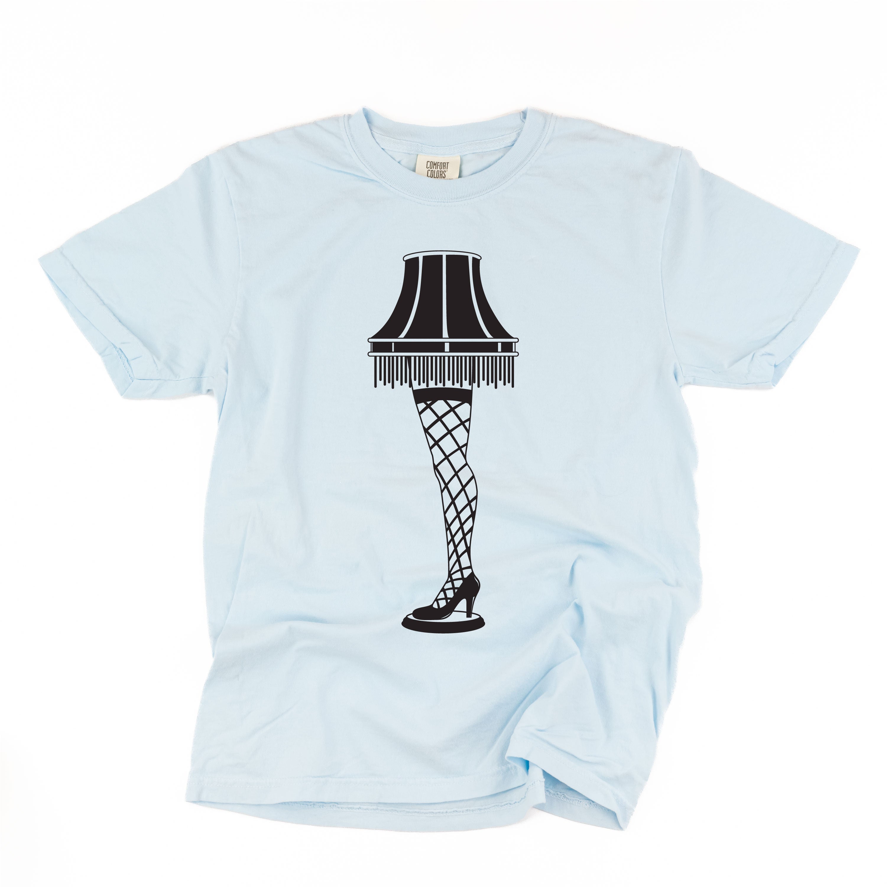 Leg Lamp - FRAGILE (f&b) - Comfort Colors Tee Little Mama Shirt Shop