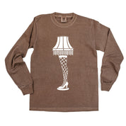 Leg Lamp - FRAGILE (f&b) - LONG SLEEVE Comfort Colors Tee Little Mama Shirt Shop