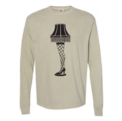 Leg Lamp - FRAGILE (f&b) - LONG SLEEVE Comfort Colors Tee Little Mama Shirt Shop