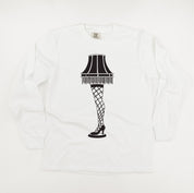 Leg Lamp - FRAGILE (f&b) - LONG SLEEVE Comfort Colors Tee Little Mama Shirt Shop