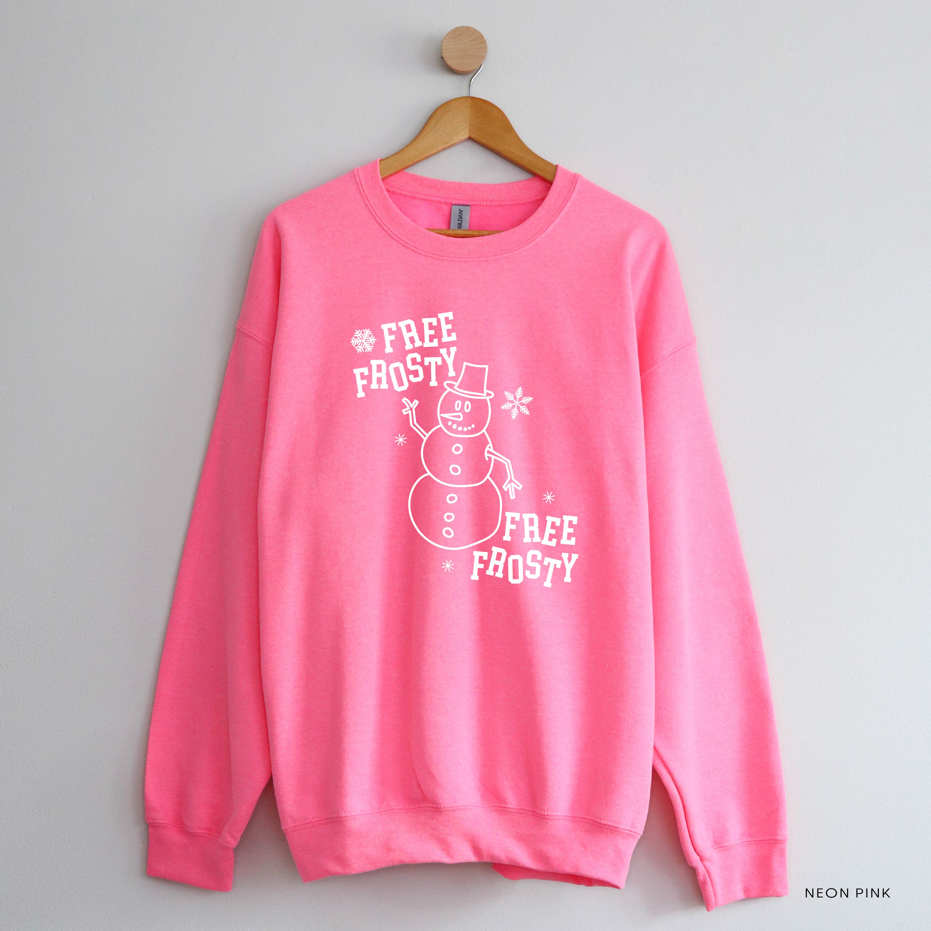 Free Frosty - BASIC Fleece Little Mama Shirt Shop LLC