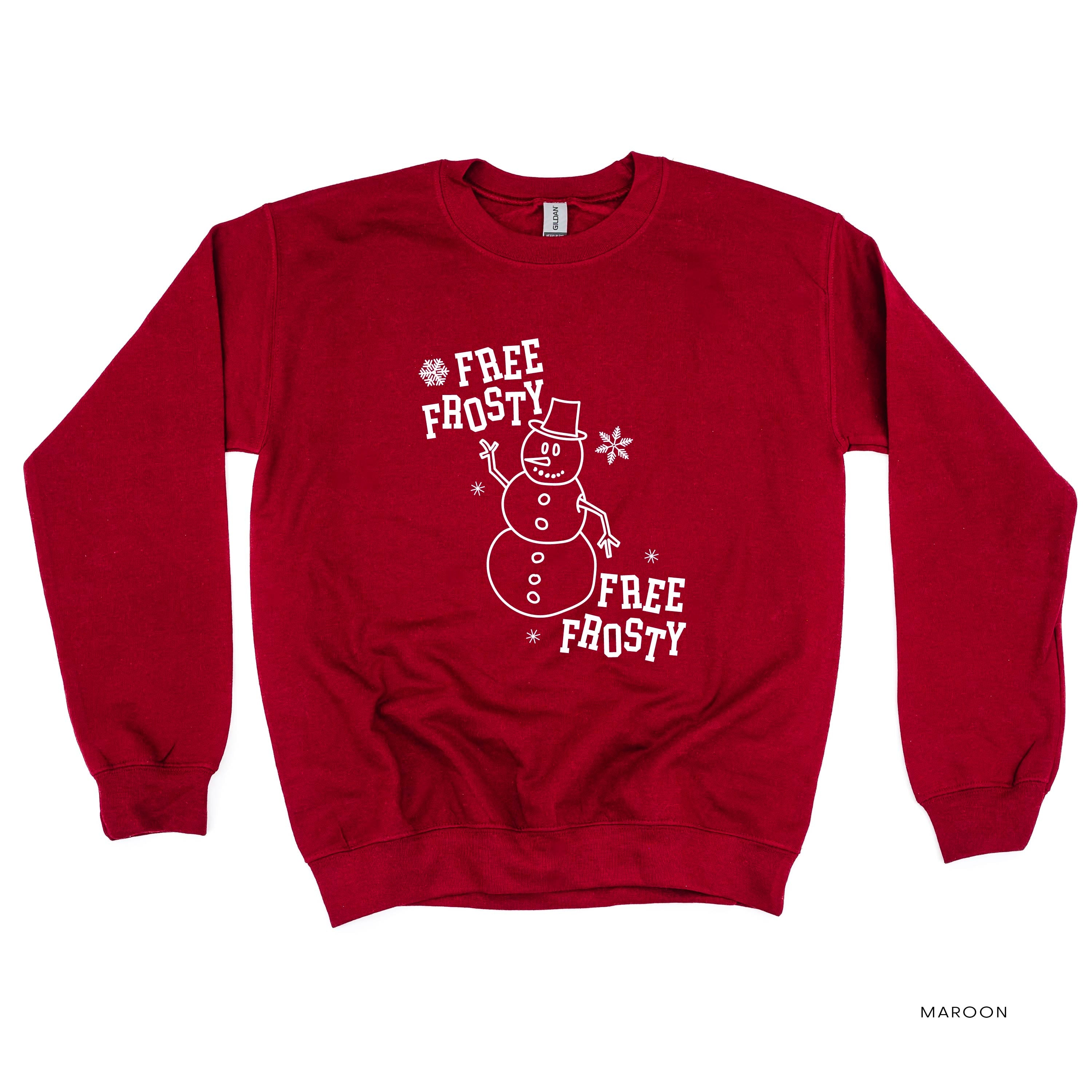 Free Frosty - BASIC Fleece Little Mama Shirt Shop LLC
