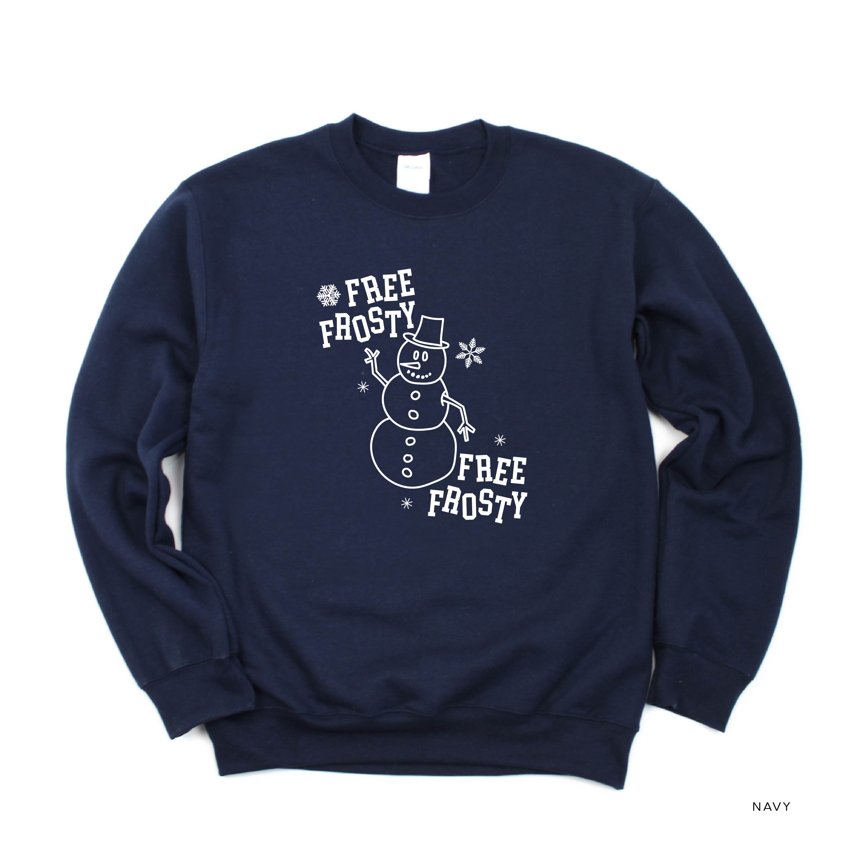 Free Frosty - BASIC Fleece Little Mama Shirt Shop LLC
