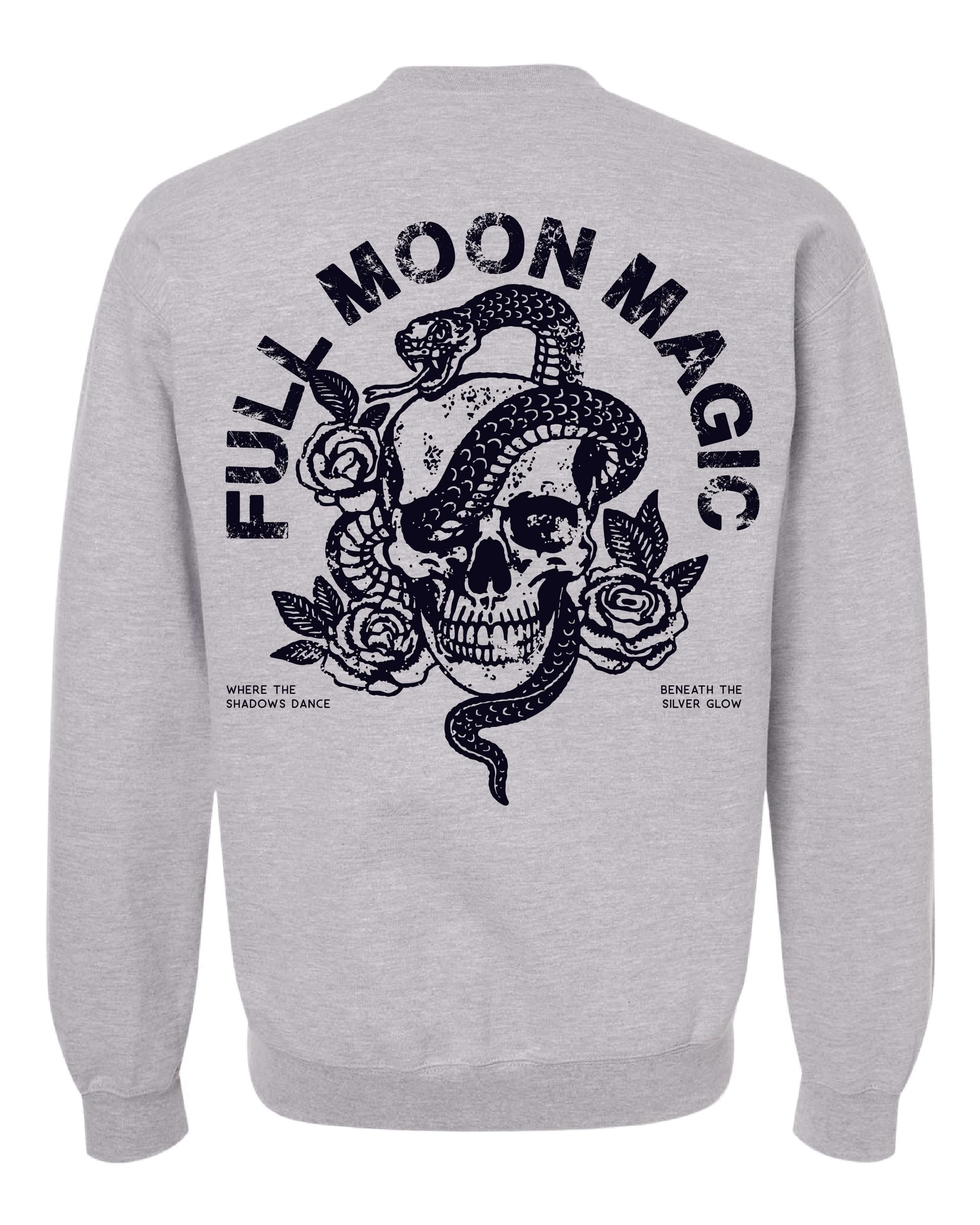 Full Moon Magic (pf&b) - Basic Fleece Little Mama Shirt Shop LLC