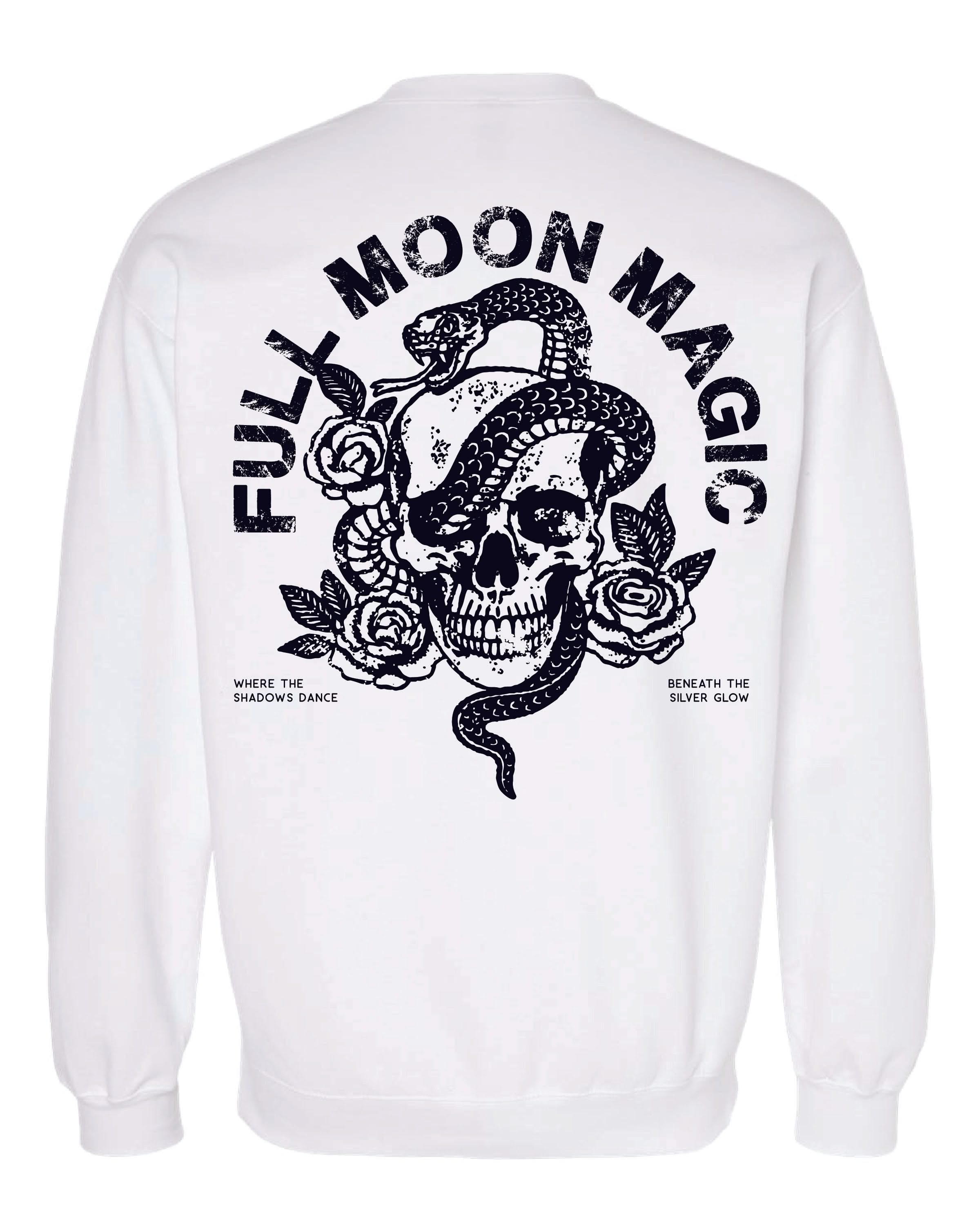 Full Moon Magic (pf&b) - Basic Fleece Little Mama Shirt Shop LLC