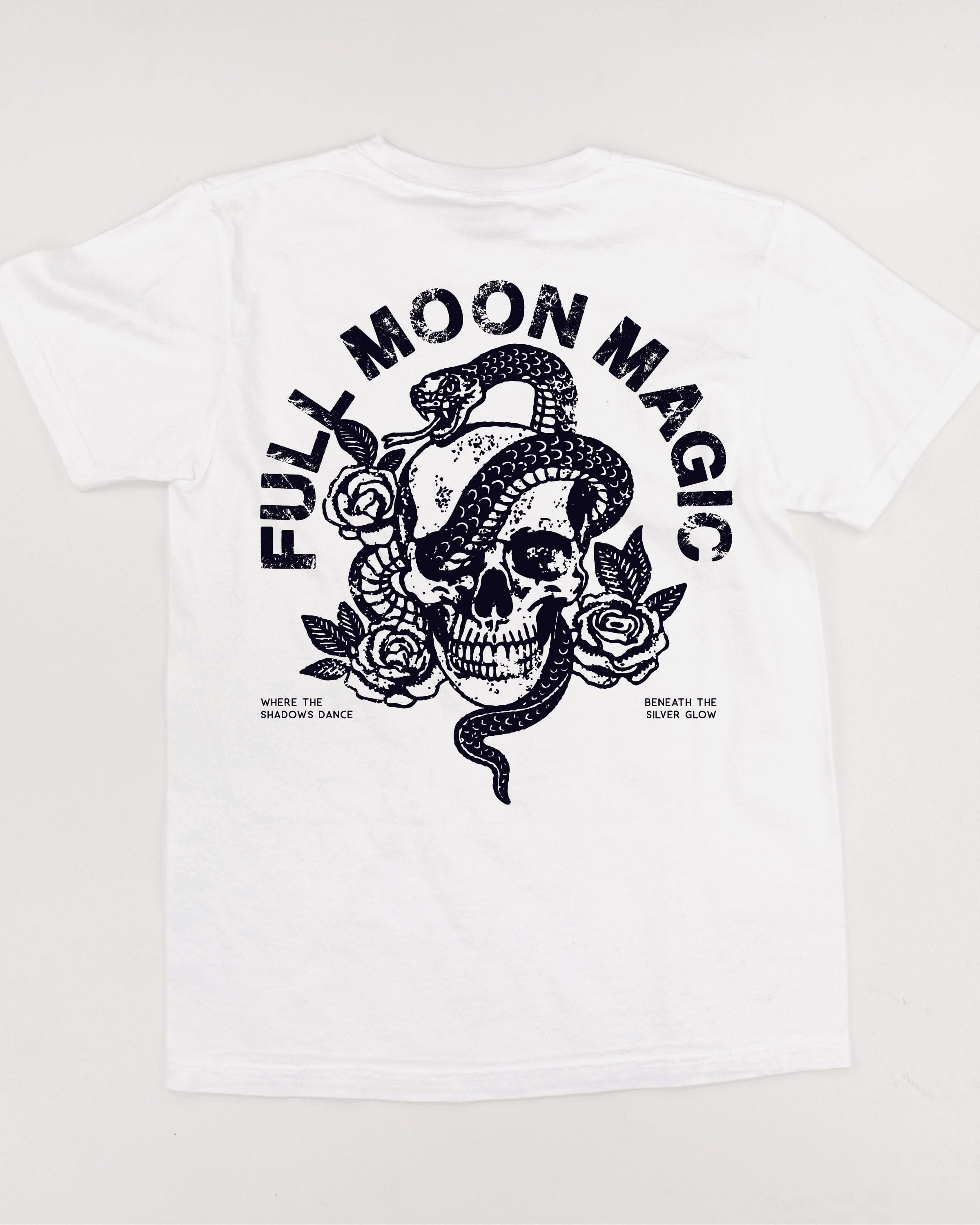 Full Moon Magic (pf&b) - Comfort Colors Tee Little Mama Shirt Shop