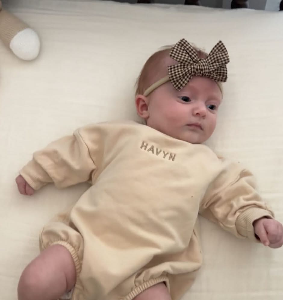 Bringing Home Baby - Personalized Name Romper Little Mama Shirt Shop LLC