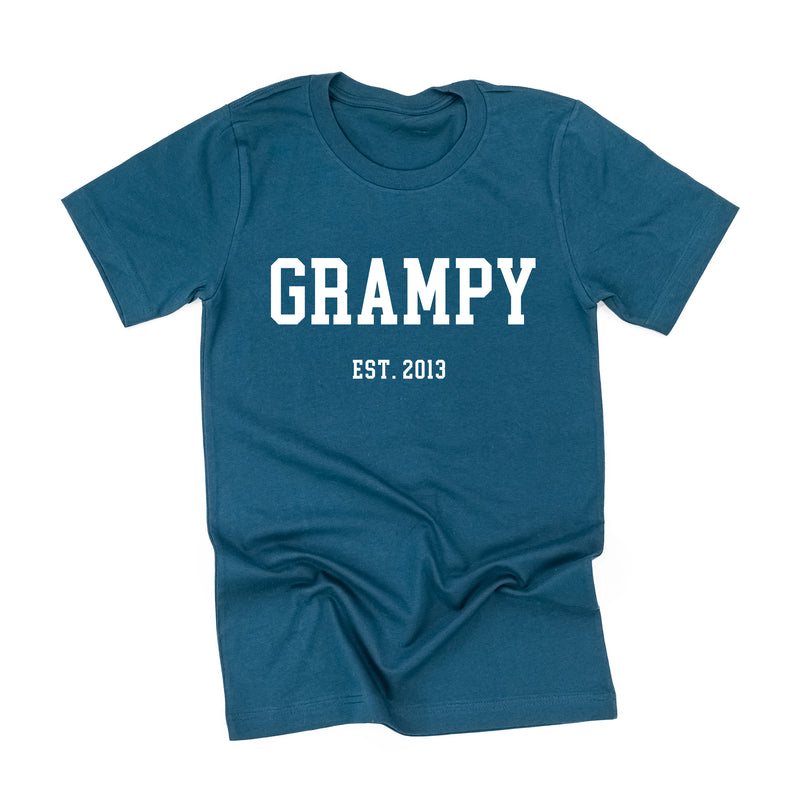 GRAMPY - EST. (Select Your Year) - Unisex Tee