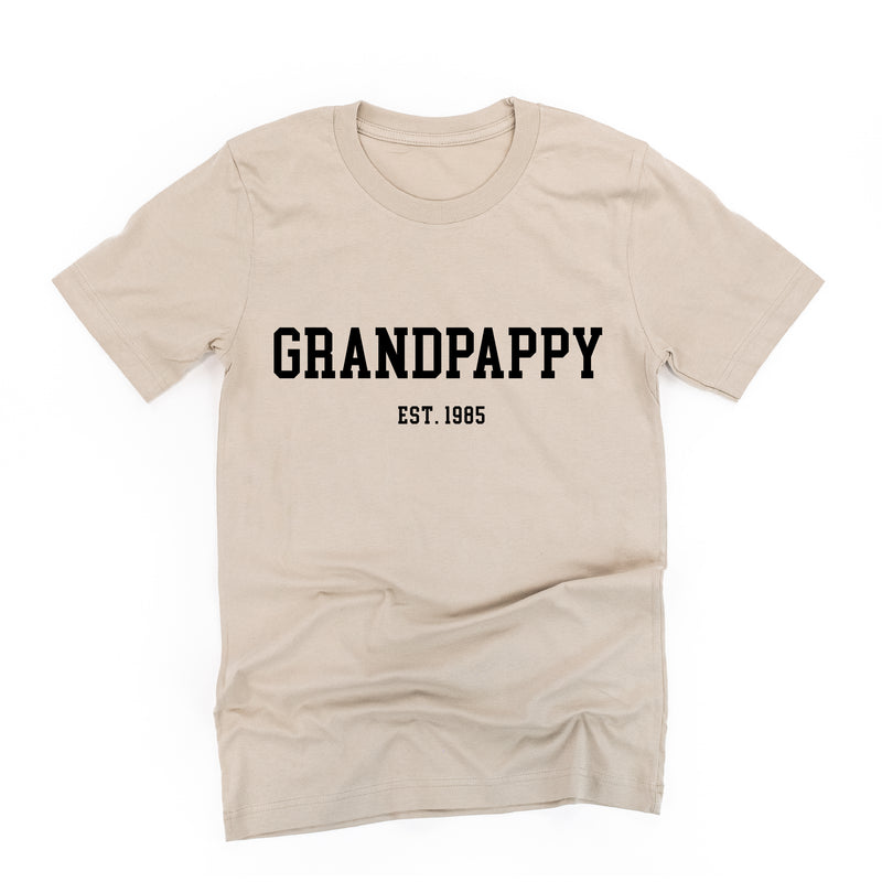 GRANDPAPPY - EST. (Select Your Year) - Unisex Tee