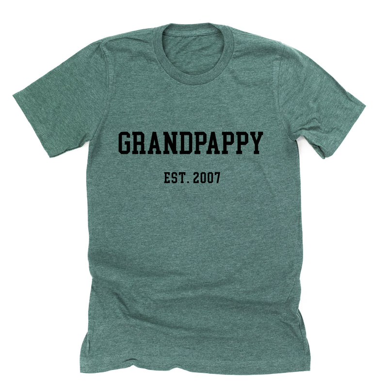 GRANDPAPPY - EST. (Select Your Year) - Unisex Tee