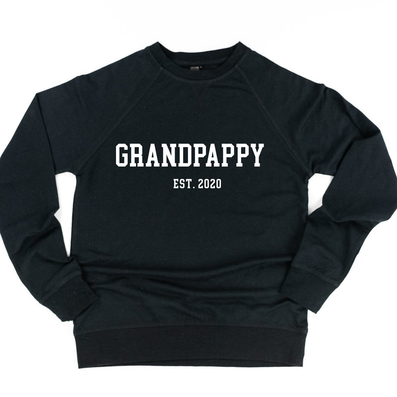 GRANDPAPPY - EST. (Select Your Year) - Lightweight Pullover Sweater