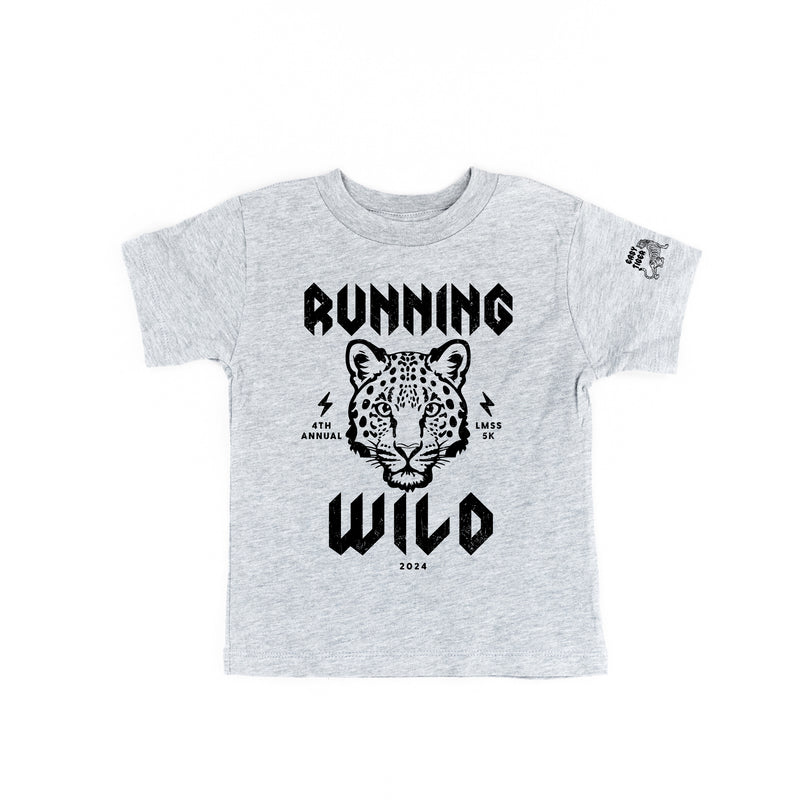 Short Sleeve Child Tee - RUNNING WILD - 2024 5K Race Day Shirt