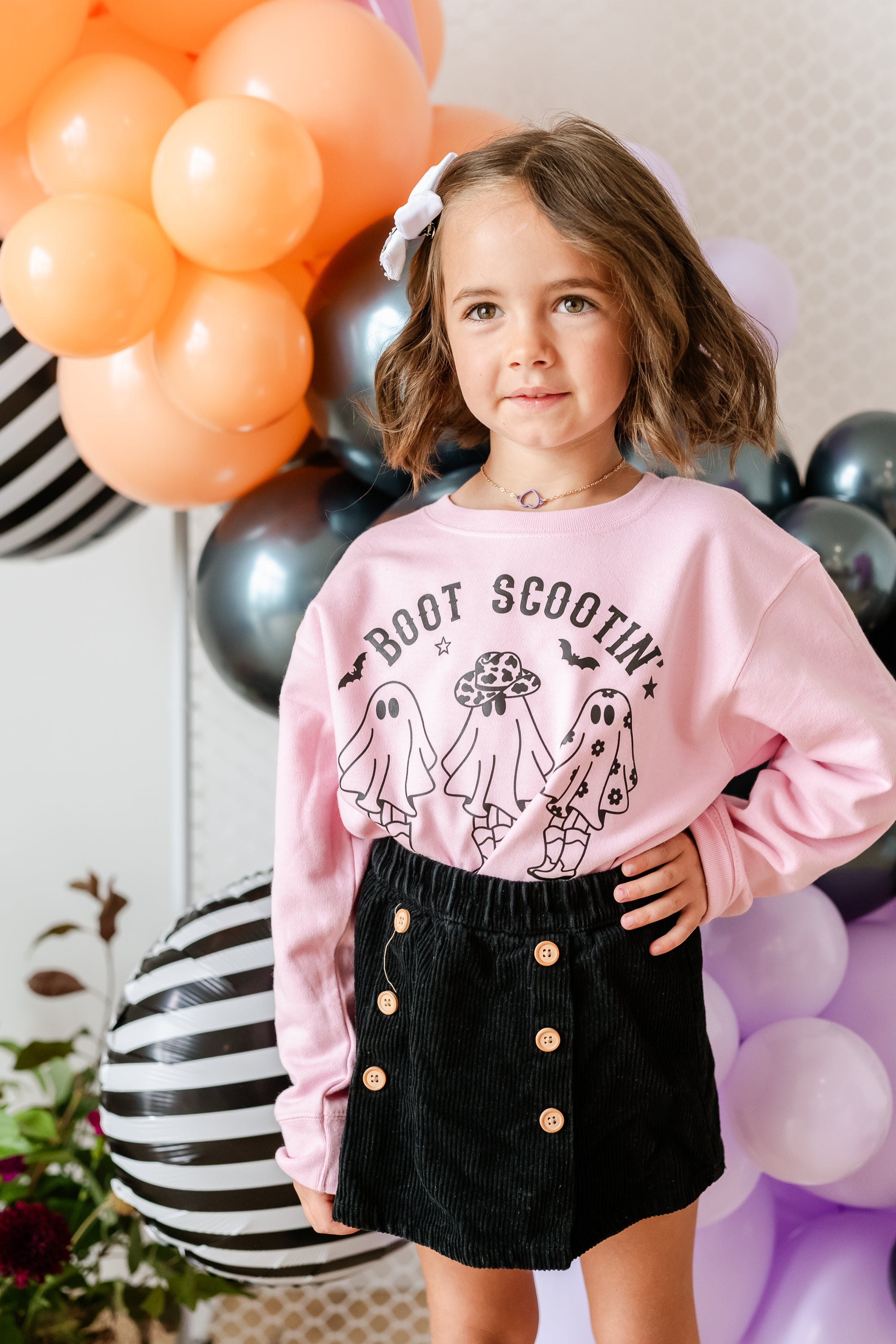 Boot Scootin' Spooky - Child Sweater Little Mama Shirt Shop