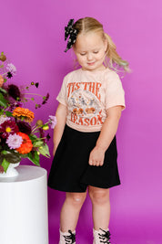 Tis' the Season (Festive Skeletons) - Child Tee Little Mama Shirt Shop