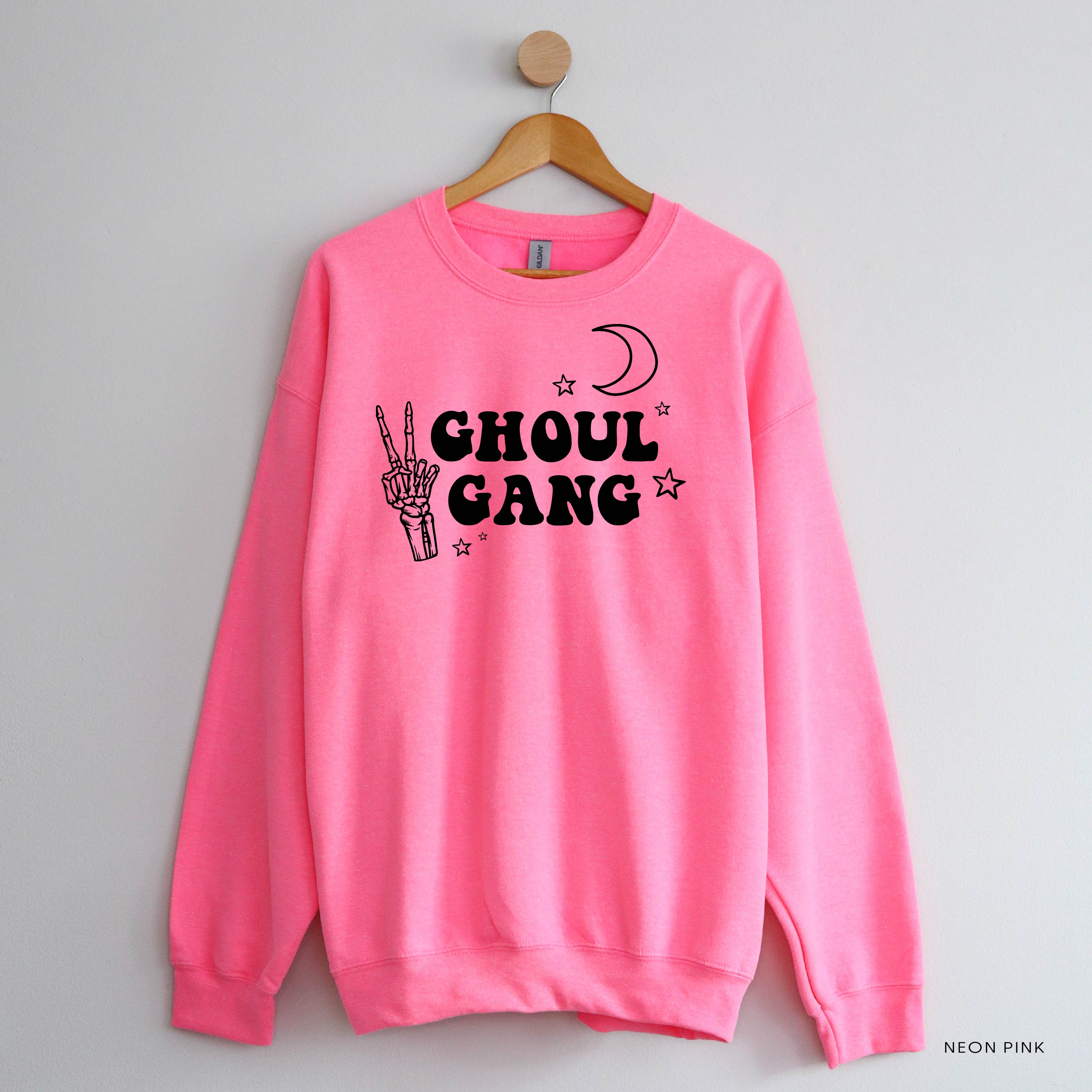 Ghoul Gang - Basic Fleece Crewneck Little Mama Shirt Shop LLC