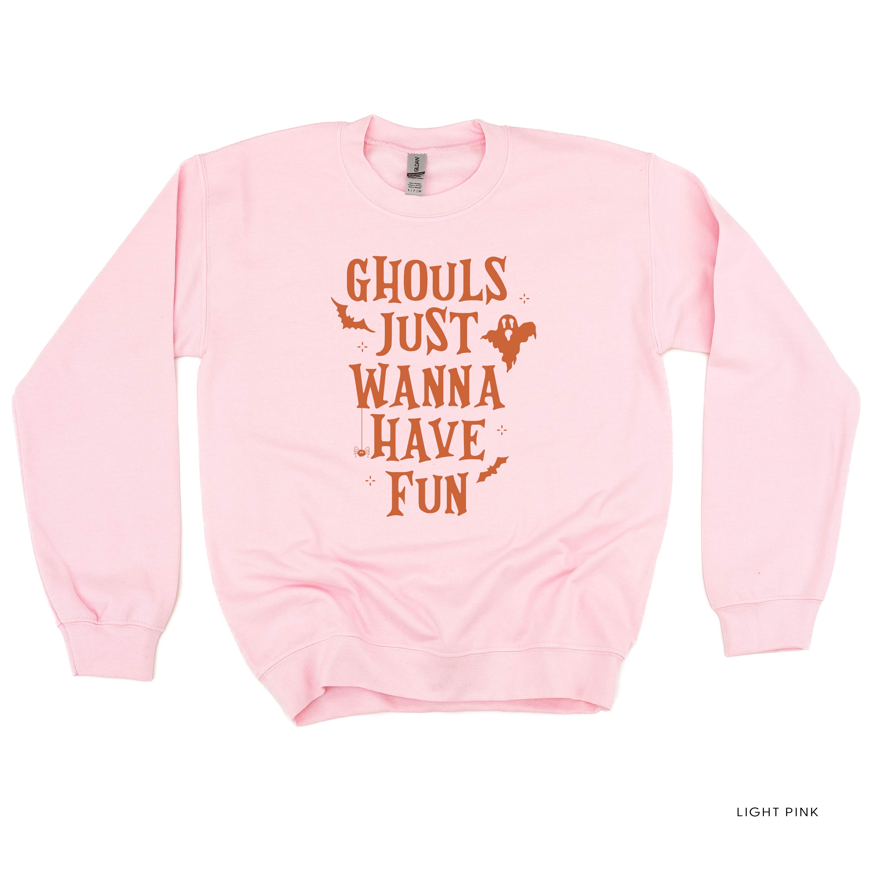 Ghouls Just Wanna Have Fun - Basic Fleece Crewneck Little Mama Shirt Shop LLC
