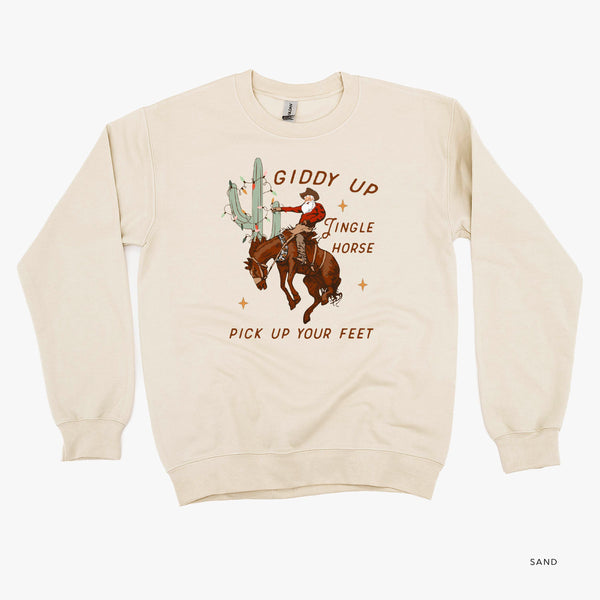 Giddy Up Jingle Horse - BASIC Fleece