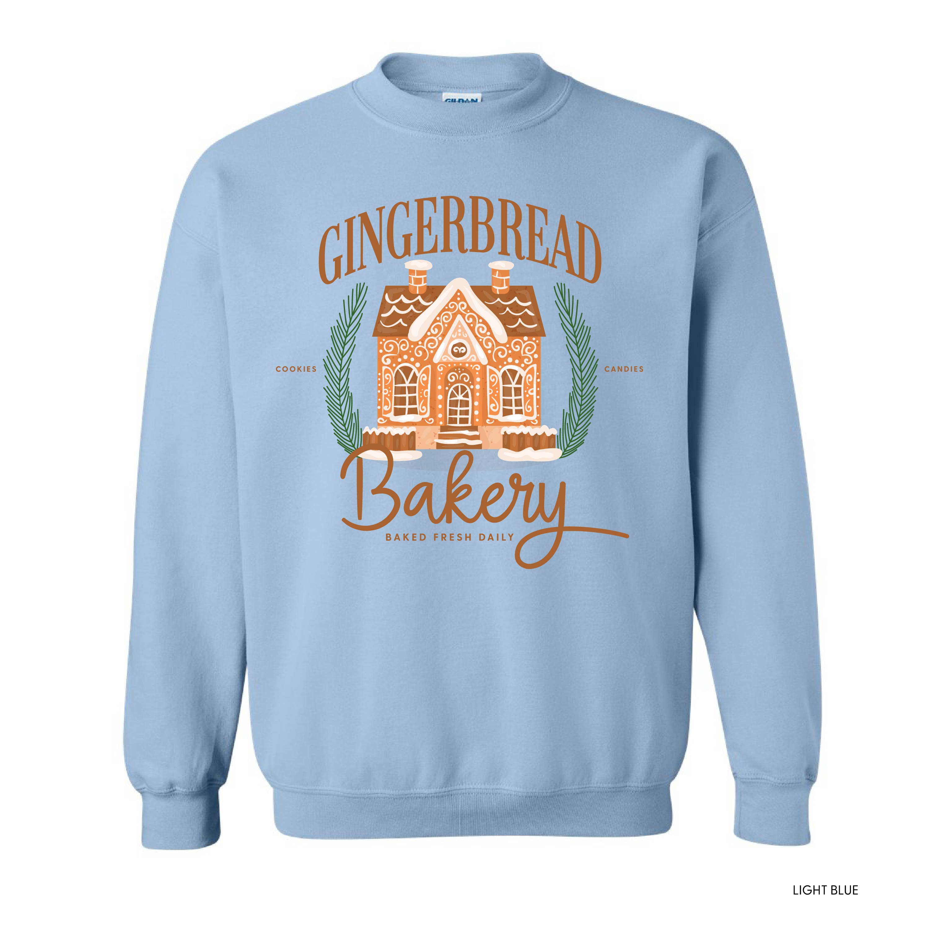 Gingerbread Bakery - BASIC Fleece Little Mama Shirt Shop LLC
