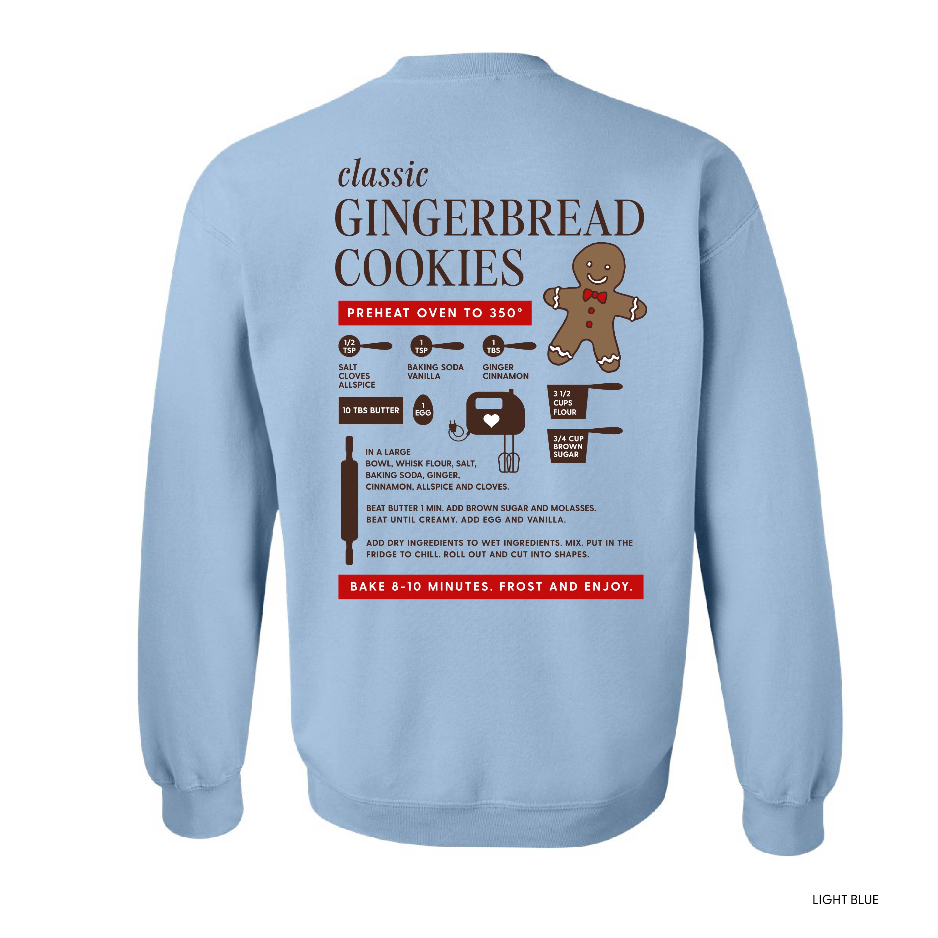 Gingerbread Cookie Recipe (pf&b) - BASIC Fleece Little Mama Shirt Shop LLC