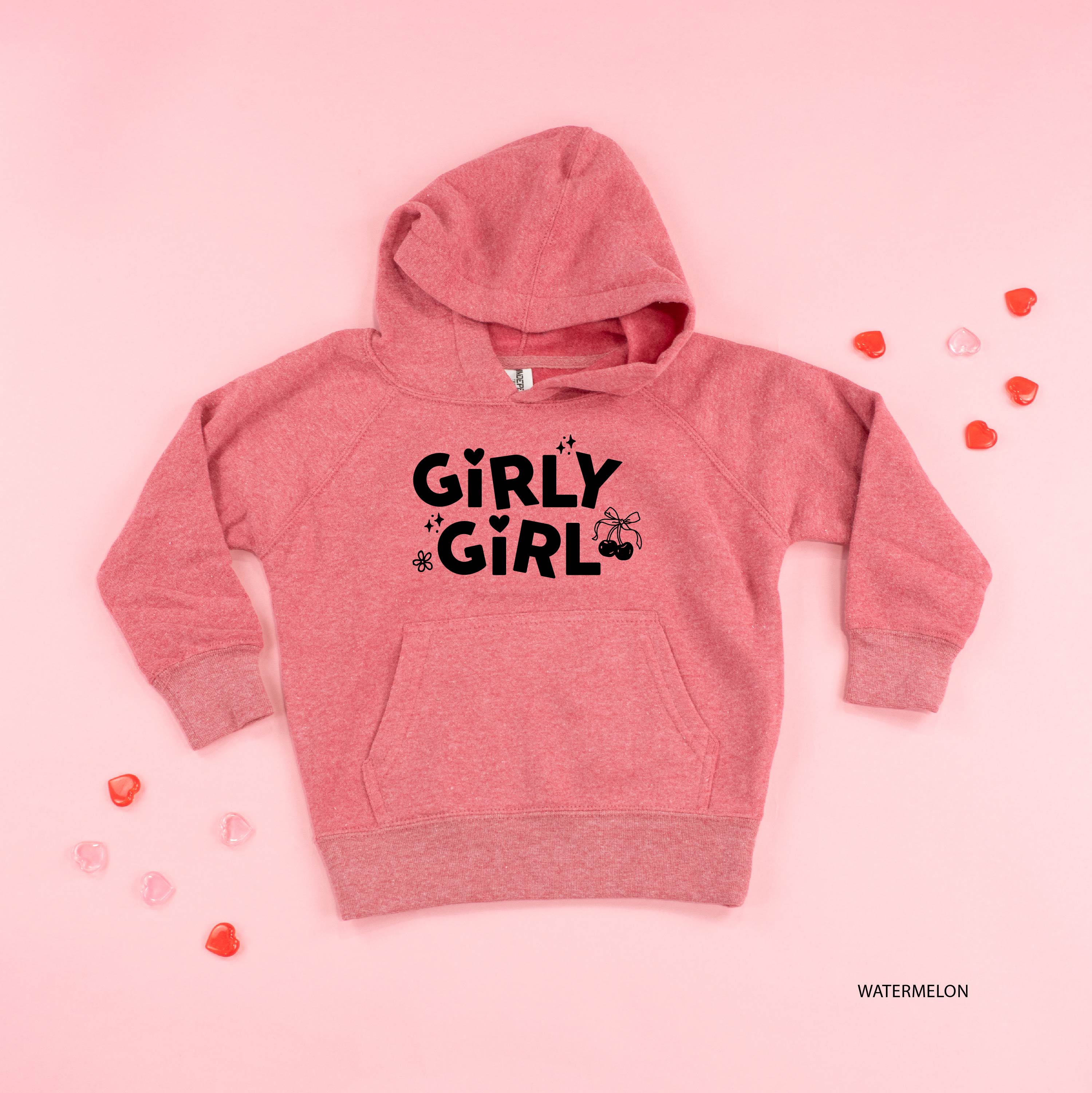 Girly Girl - Child Hoodie Little Mama Shirt Shop LLC