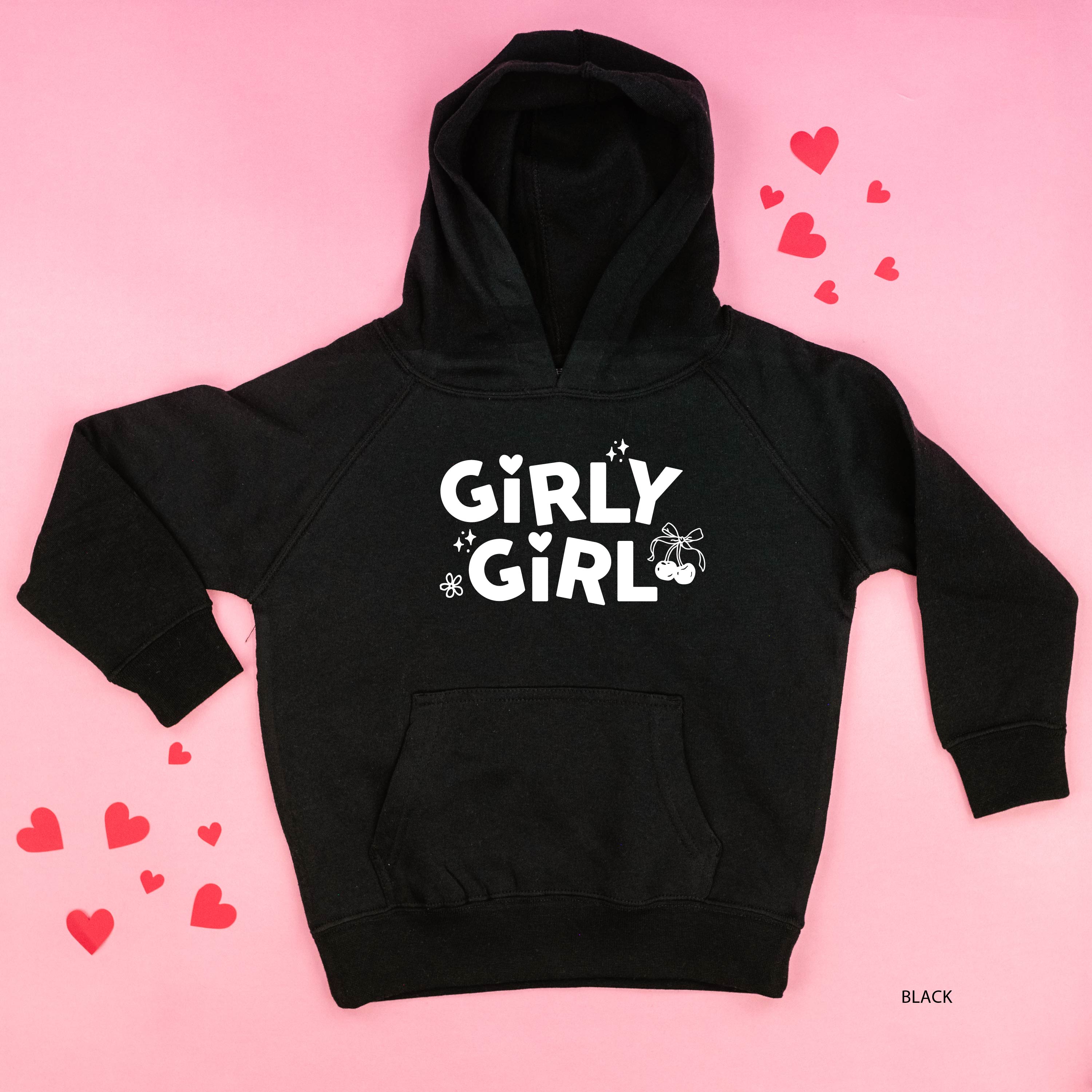 Girly Girl - Child Hoodie Little Mama Shirt Shop LLC