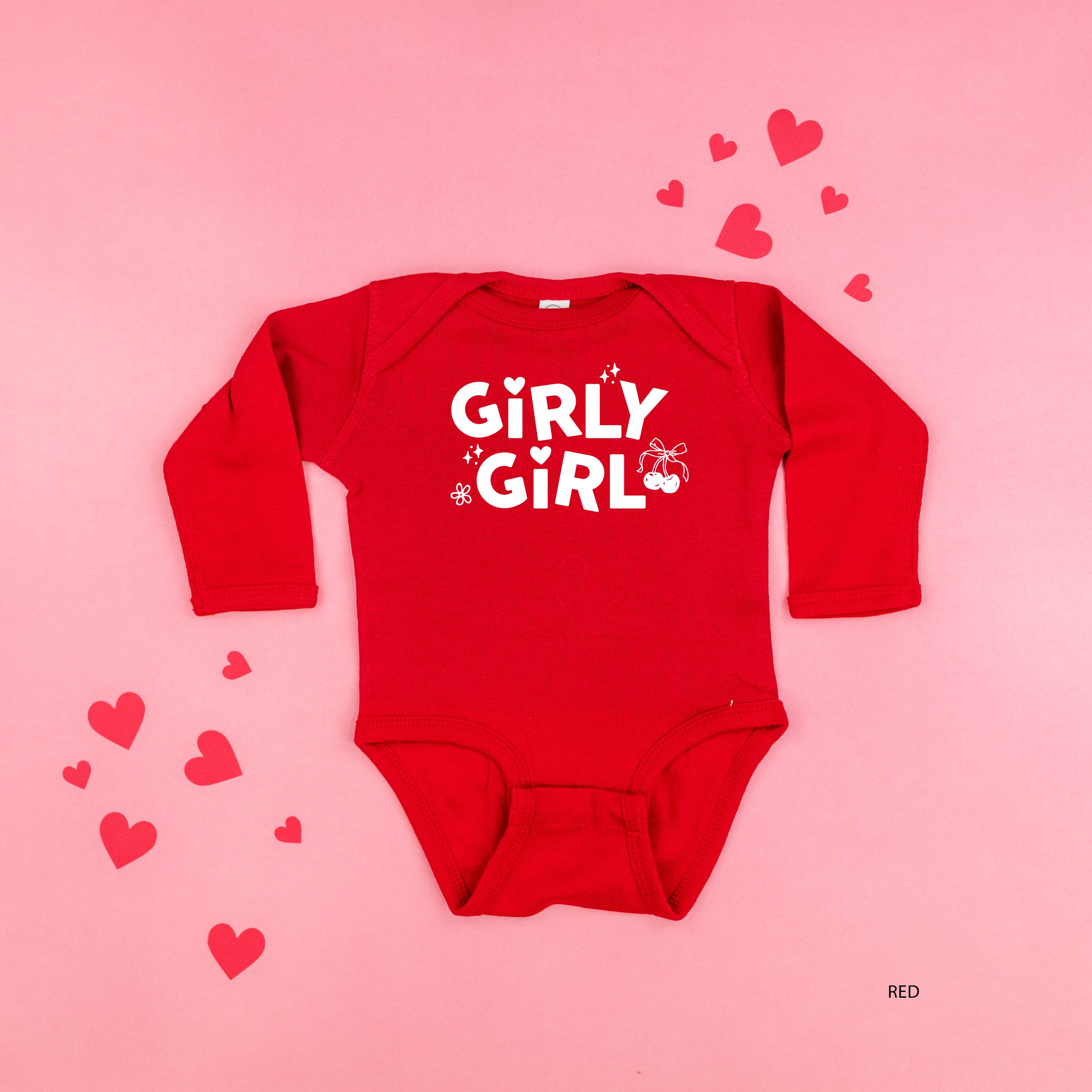 Girly Girl - Child Long Sleeve Tee Little Mama Shirt Shop