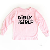 Girly Girl - Child Long Sleeve Tee Little Mama Shirt Shop