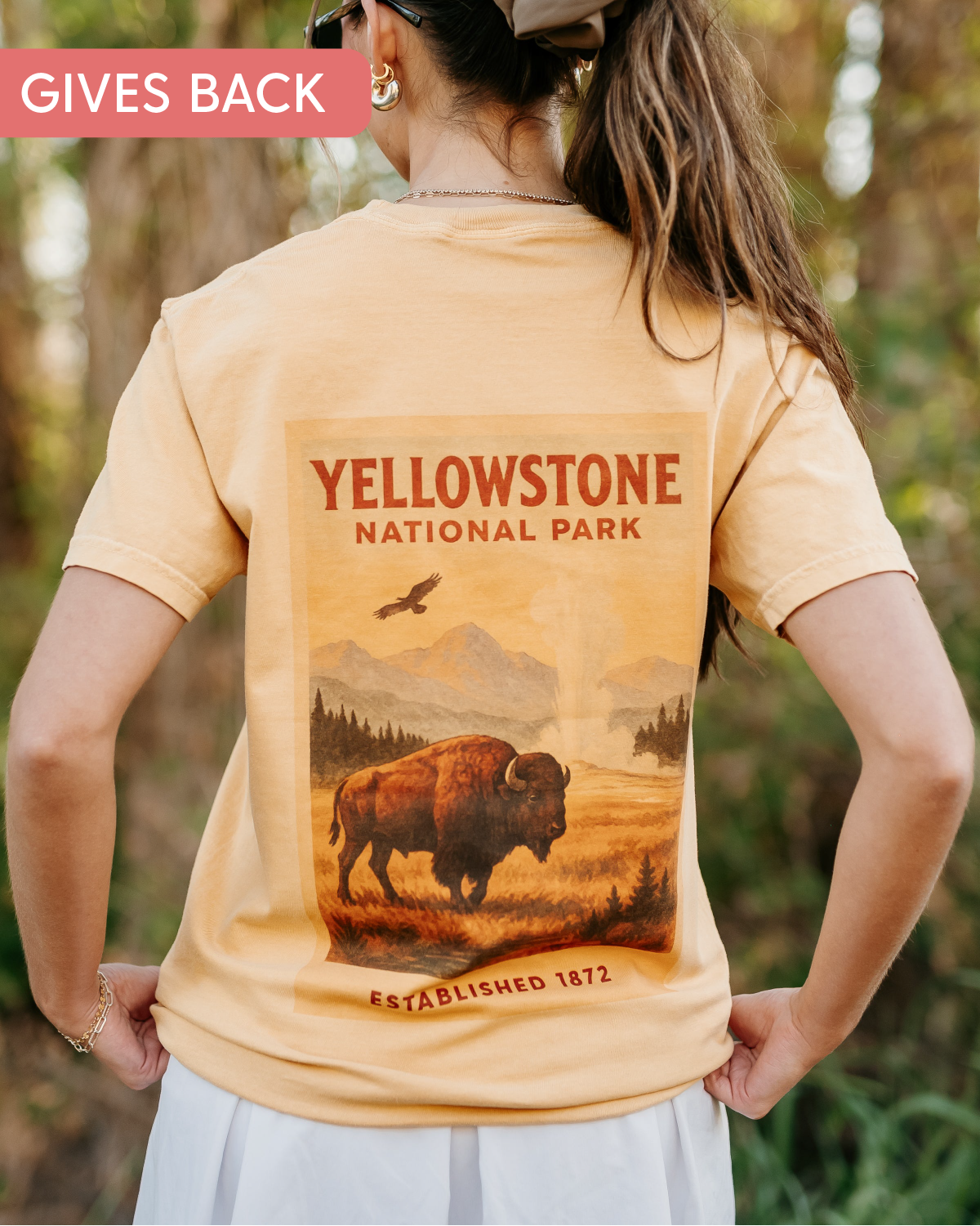 Yellowstone National Park - Weekly Wander #1 - Comfort Colors Tee Little Mama Shirt Shop LLC