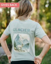 Glacier National Park - Weekly Wander #2 - Comfort Colors Tee Little Mama Shirt Shop LLC