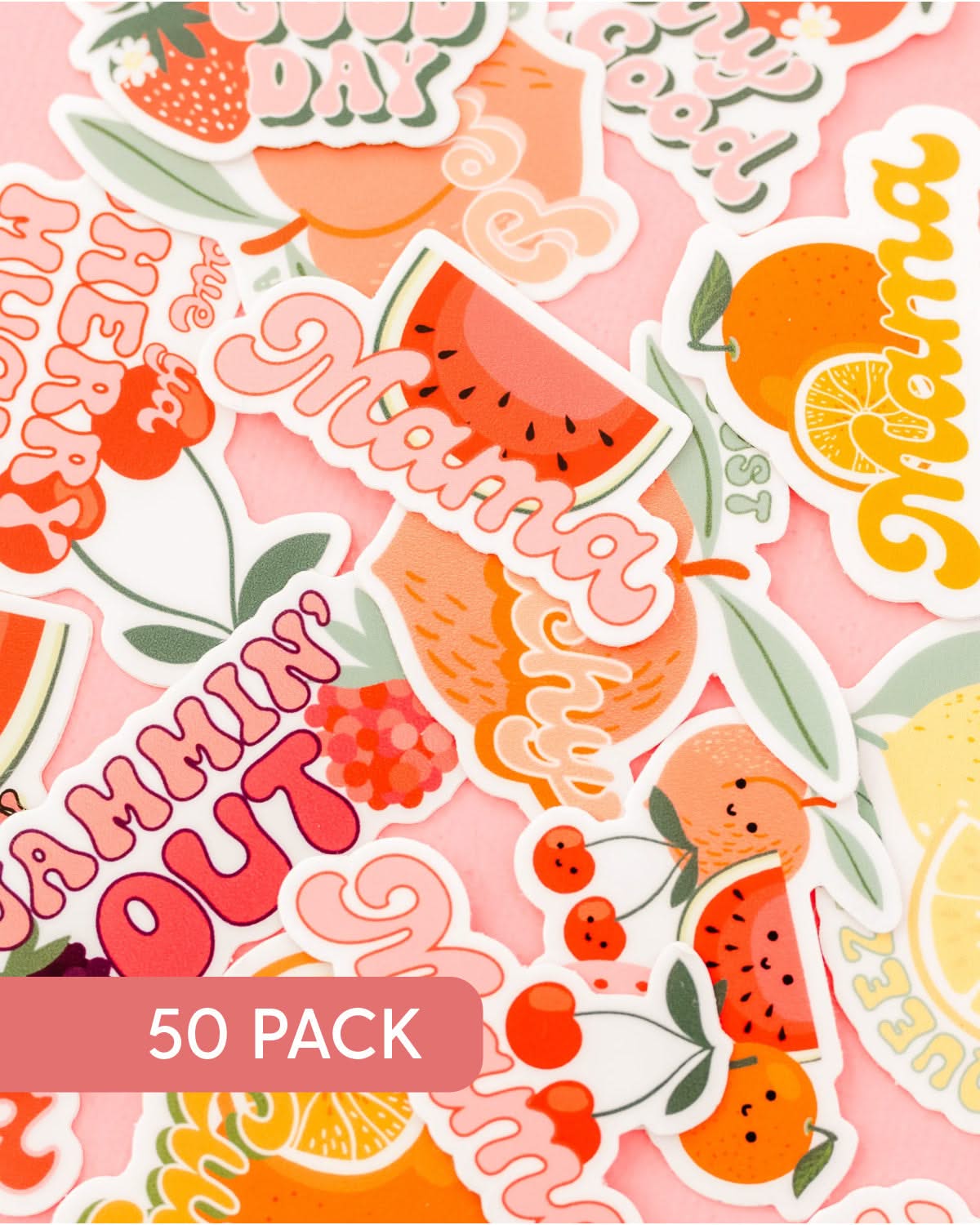 Surprise Sticker Bundle – 50 Pack | Little Mama Shirt Shop Little Mama Shirt Shop LLC