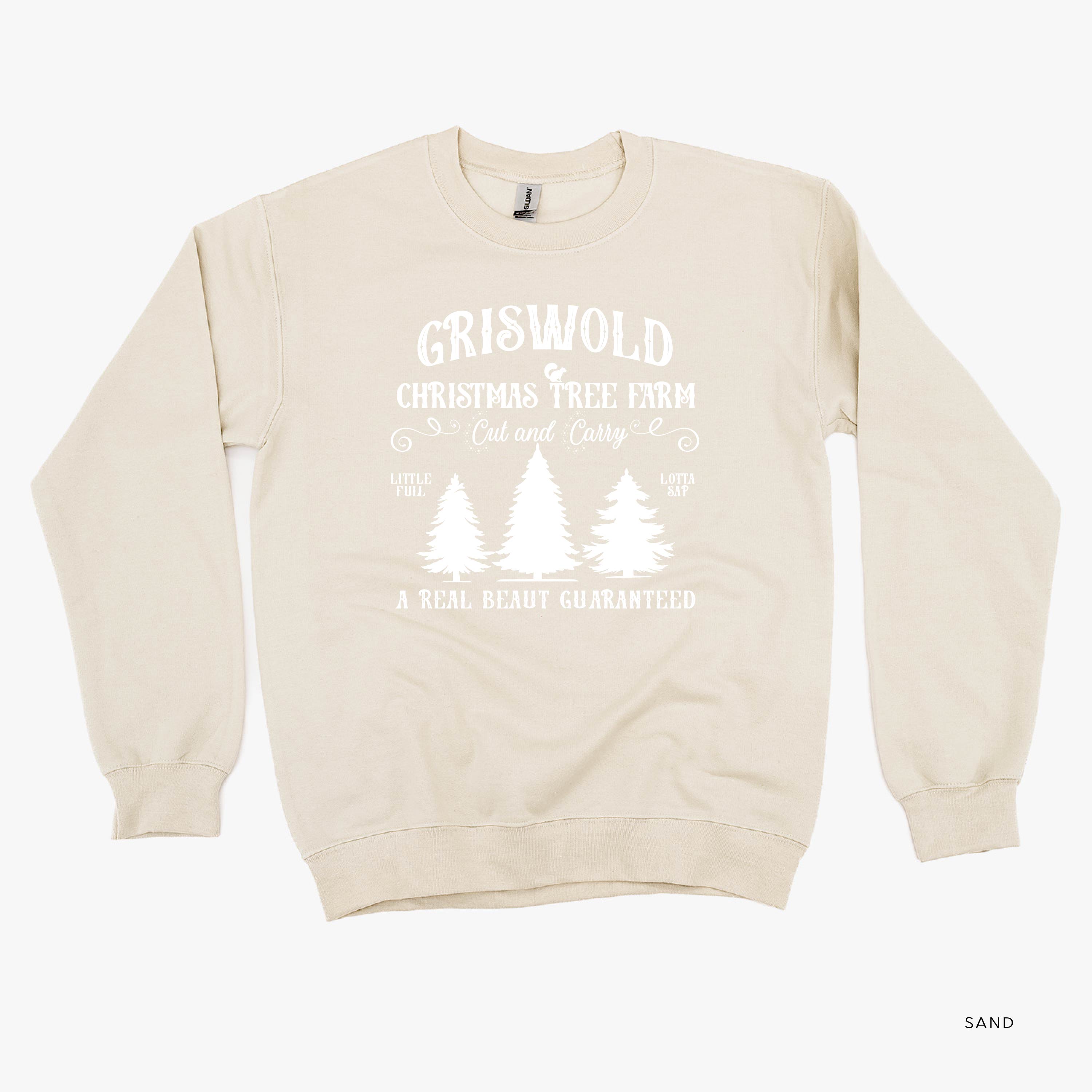 Griswold Christmas Tree Farm - BASIC Fleece Little Mama Shirt Shop LLC