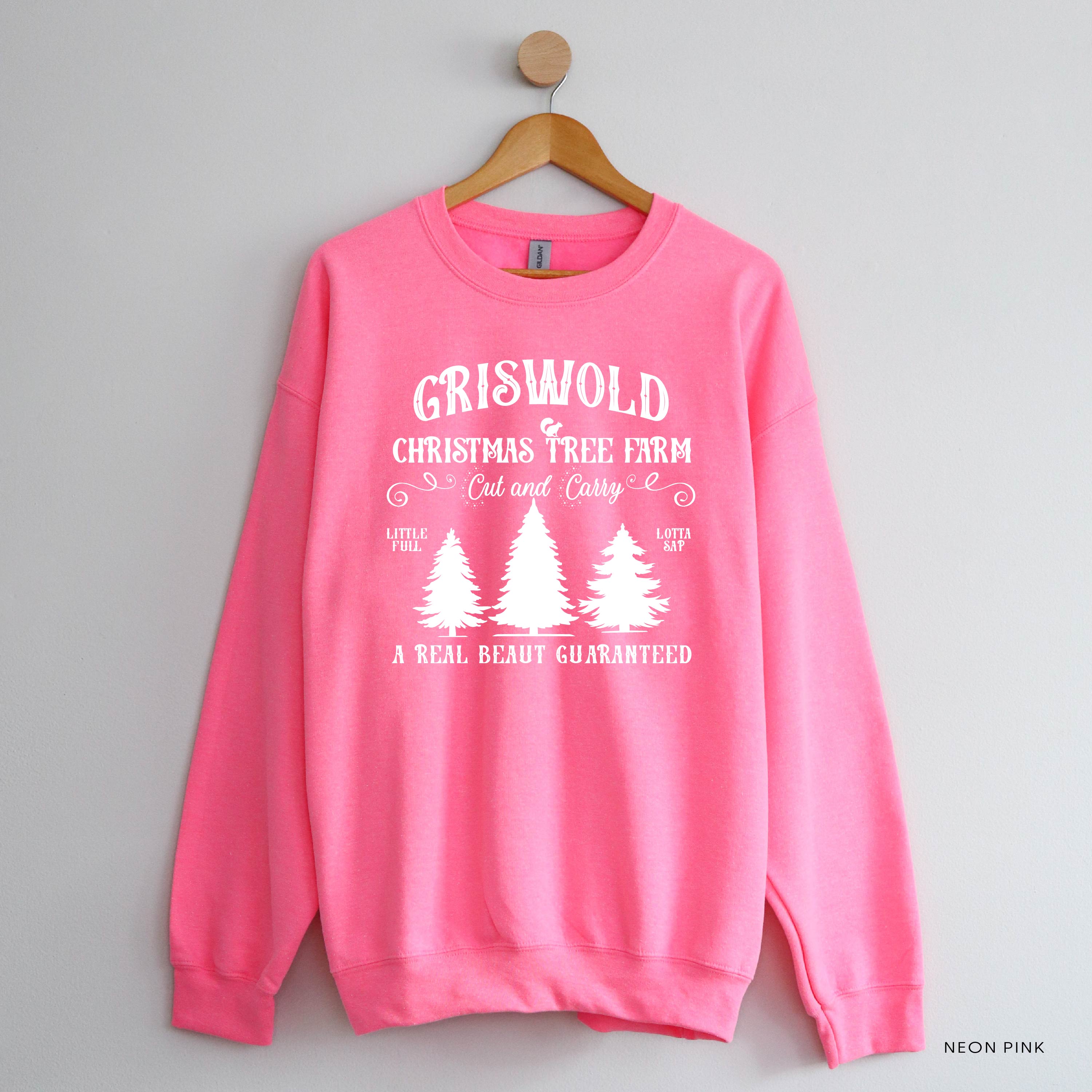 Griswold Christmas Tree Farm - BASIC Fleece Little Mama Shirt Shop LLC