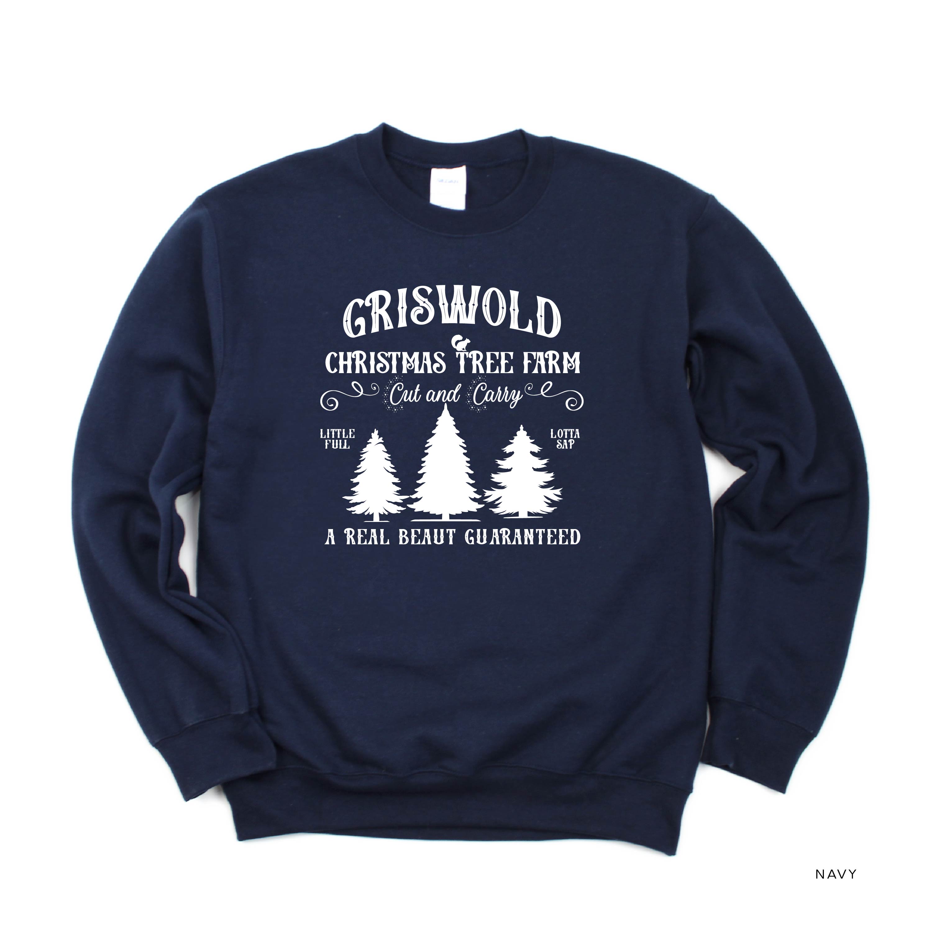 Griswold Christmas Tree Farm - BASIC Fleece Little Mama Shirt Shop LLC