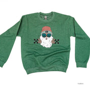Groovy Santa - BASIC Fleece Little Mama Shirt Shop LLC