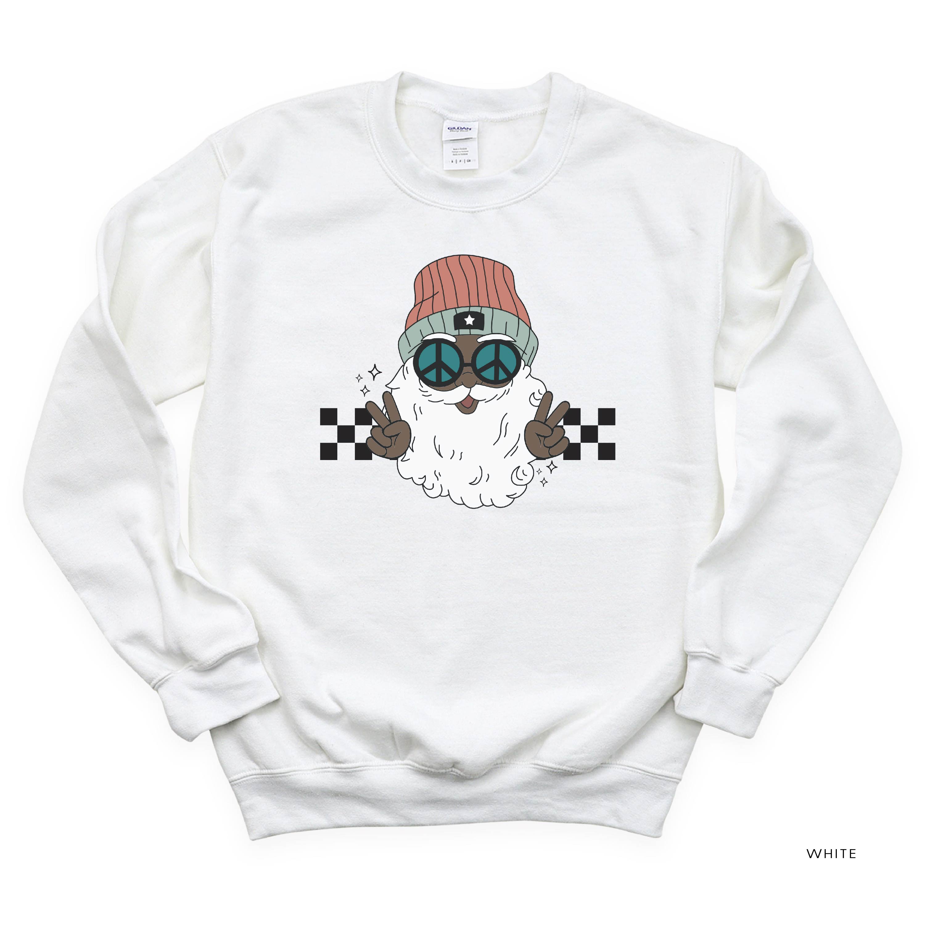 Groovy Santa - BASIC Fleece Little Mama Shirt Shop LLC