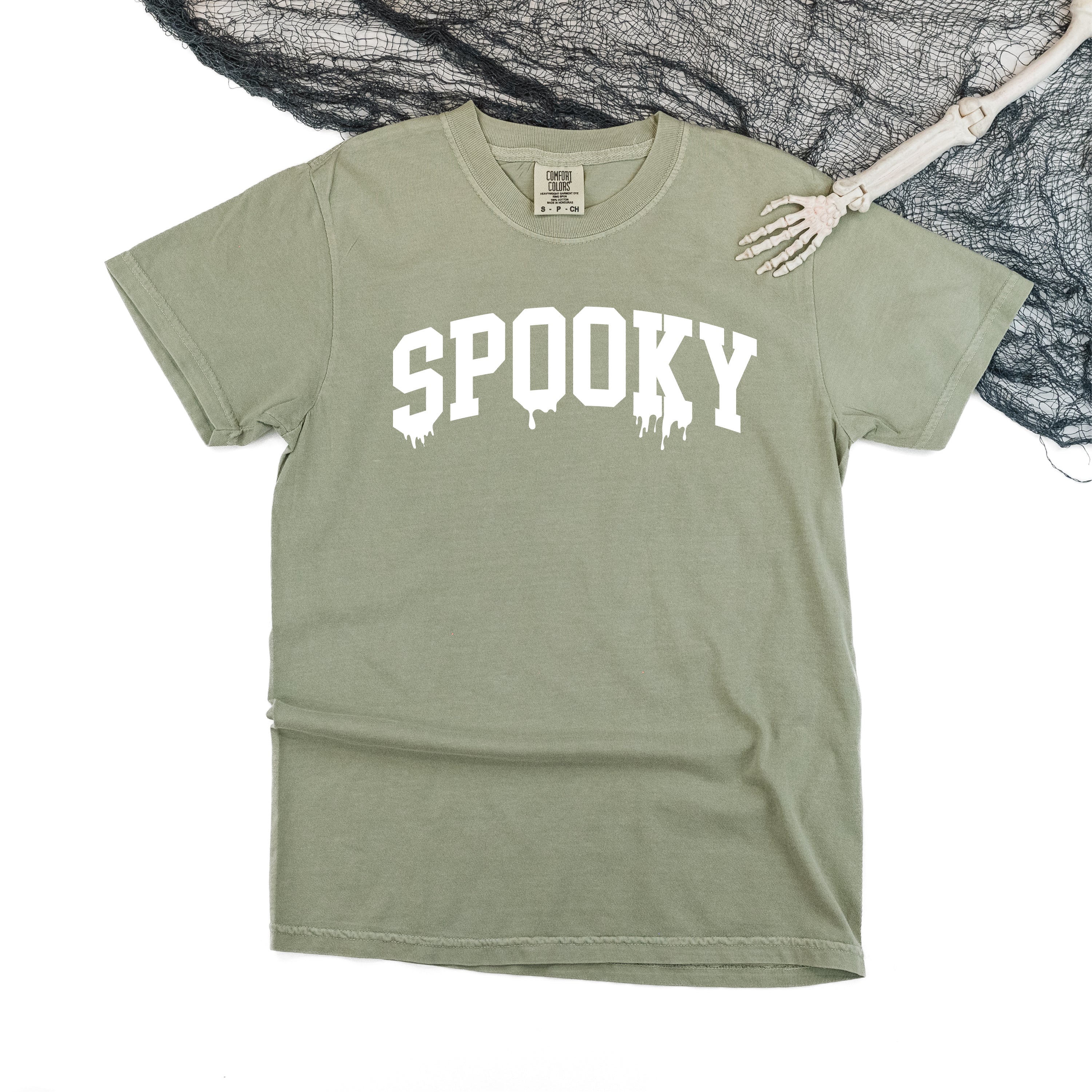 Spooky (Dripping) - Comfort Colors Tee Little Mama Shirt Shop