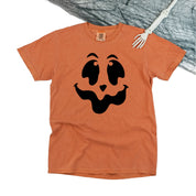 Spooky Jack-o'-lantern Face - Comfort Colors Tee Little Mama Shirt Shop