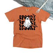 Spooky Ghost - Comfort Colors Tee Little Mama Shirt Shop
