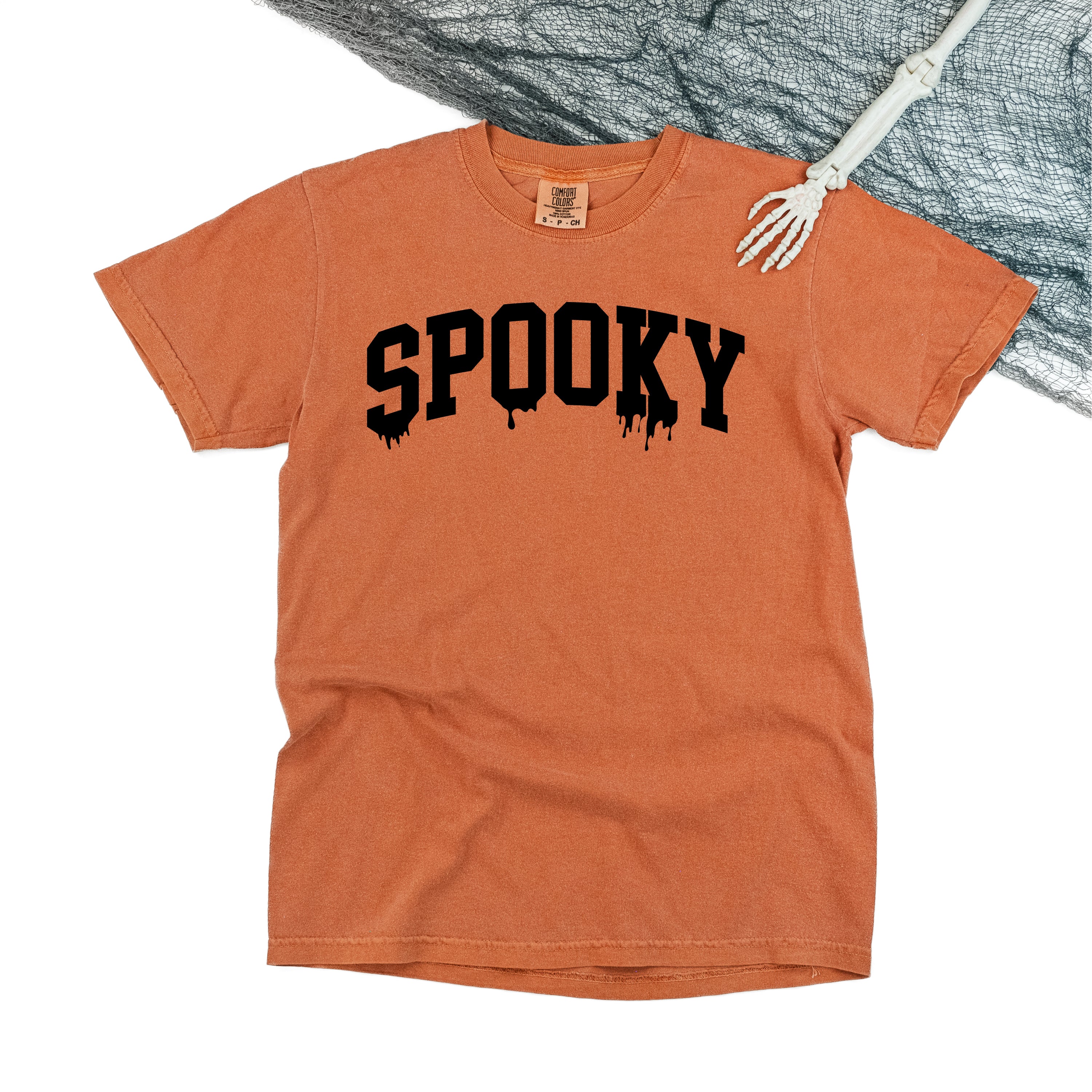 Spooky (Dripping) - Comfort Colors Tee Little Mama Shirt Shop