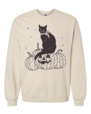Black Cat on the Prowl - Basic Fleece Little Mama Shirt Shop LLC